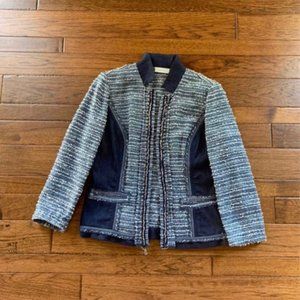 Chico’s Blue Blazer Jacket Size 0
